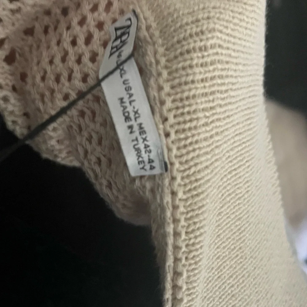 Zara Crochet Cardigan Shirt - Picture 5 of 5